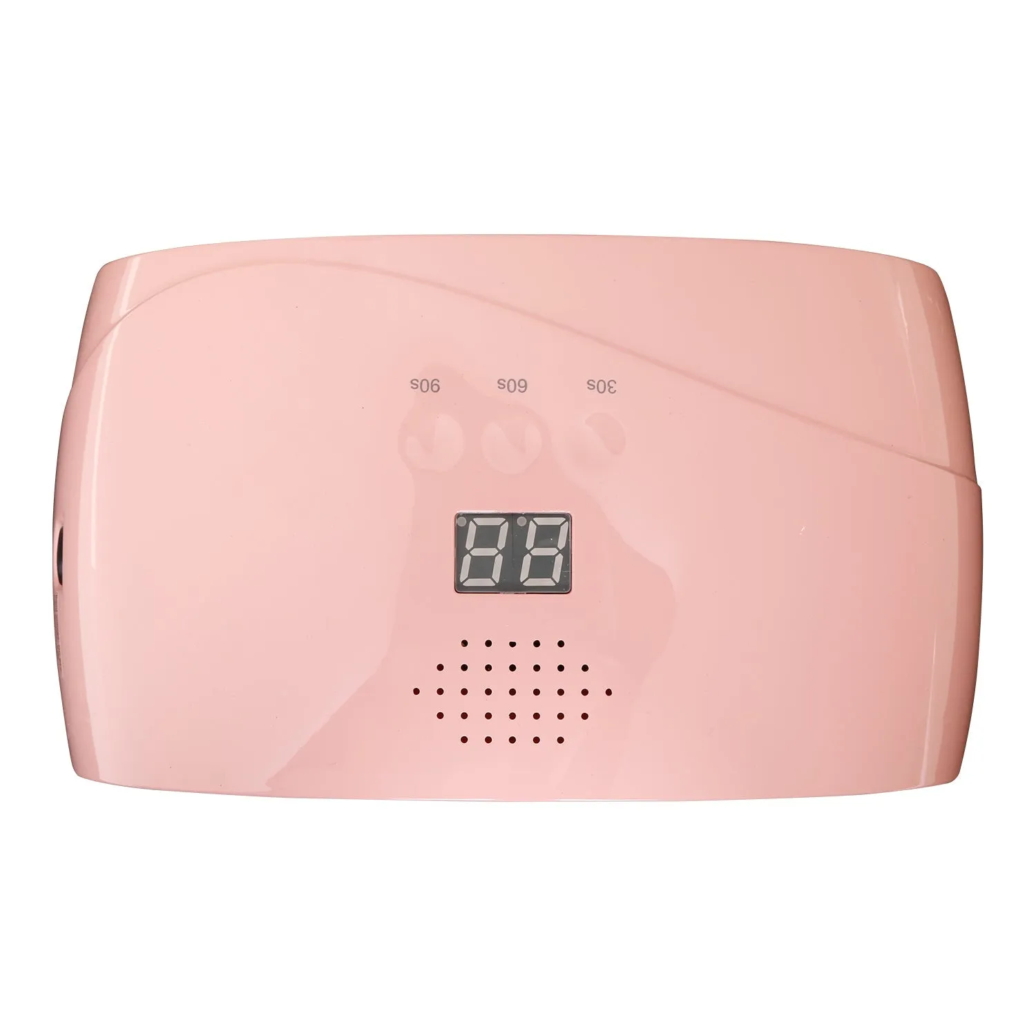 2 In 1 UV LED Red Light Lamp Nail Dryer Gel Manicure n Skin Whitening with 3 timers