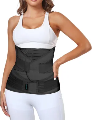 3 in 1 Postpartum Belly Support Recovery Wrap  Postpartum Belly Band - Abdominal Binder - Post Partum Waist Binder