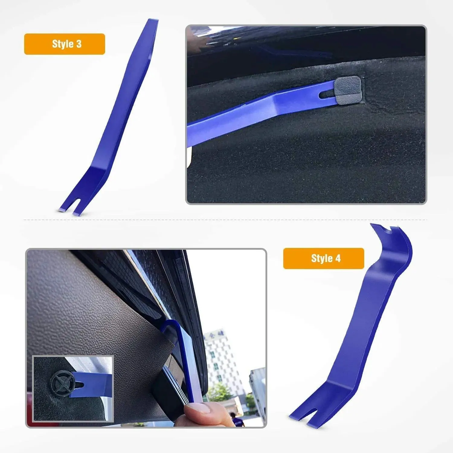 5 Pcs Auto Trim Removal Tool Set Blue