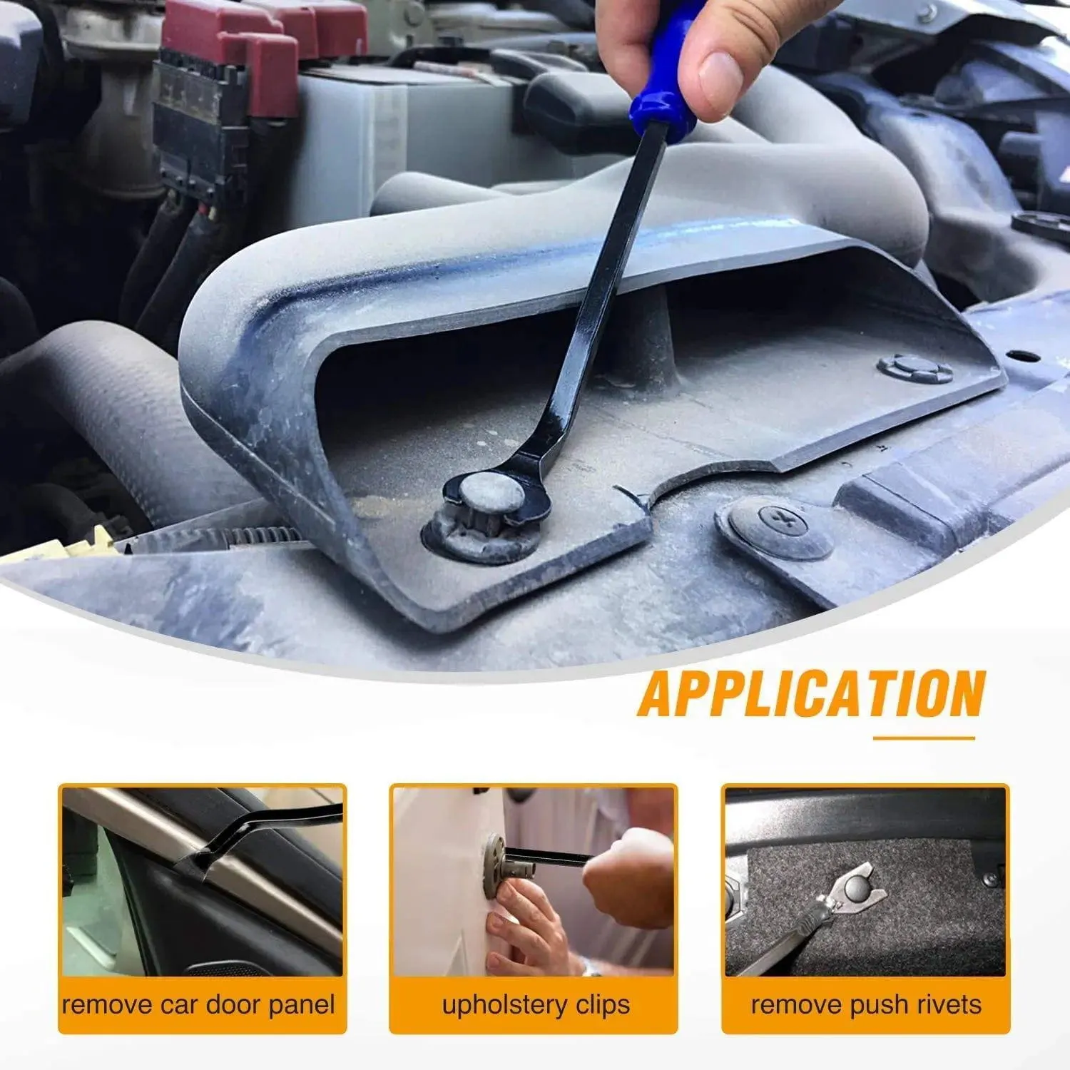 5 Pcs Auto Trim Removal Tool Set Blue