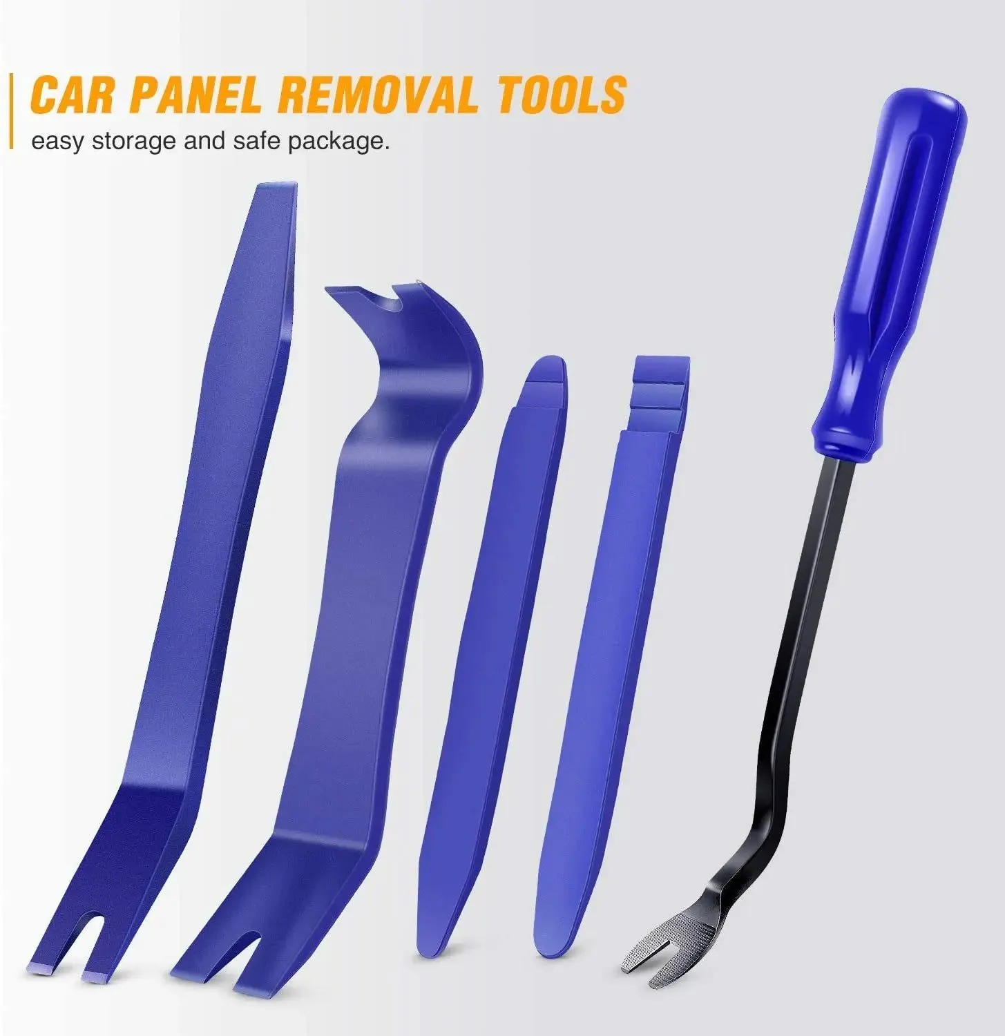 5 Pcs Auto Trim Removal Tool Set Blue