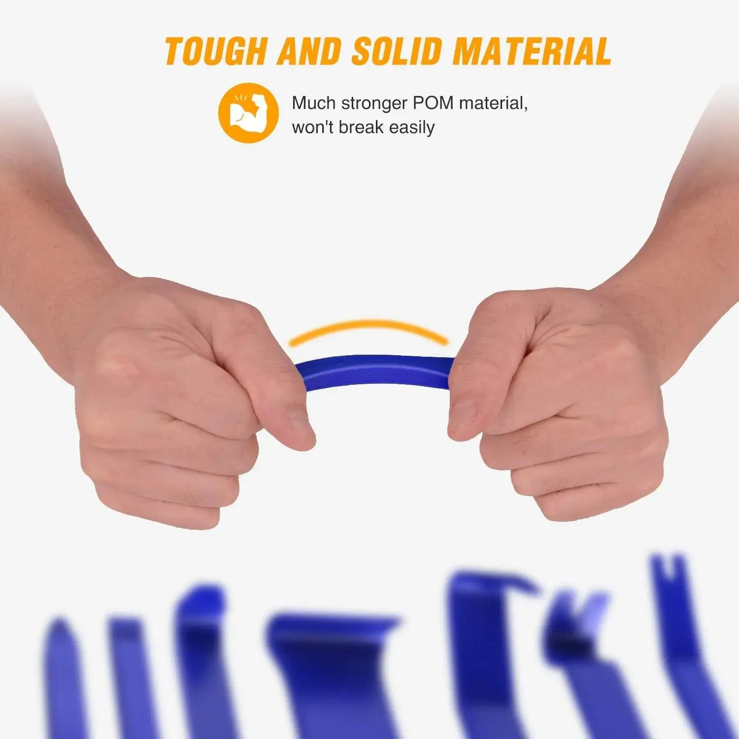 8Pcs Auto Trim Removal Tool Kit Blue