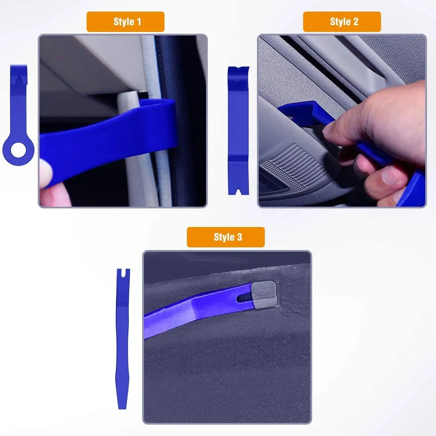 8Pcs Auto Trim Removal Tool Kit Blue