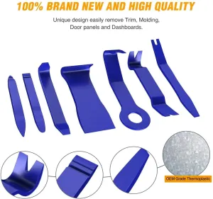 8Pcs Auto Trim Removal Tool Kit Blue