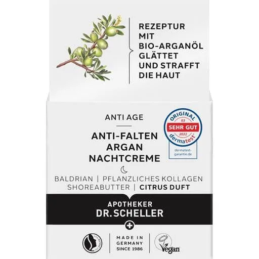 Anti-wrinkle argan night care, DR.SCHELLER