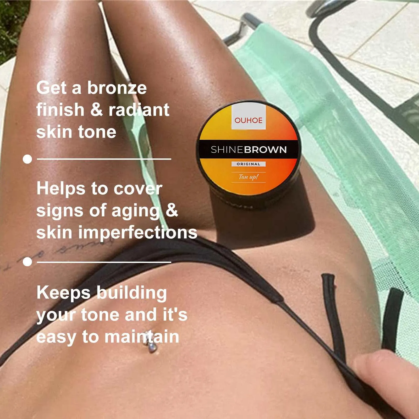 Balibody Intensive Tanning Gel Intensive Tanning Luxe Gel Body Tanning,  After Sun Repair Combination Aloe Vera