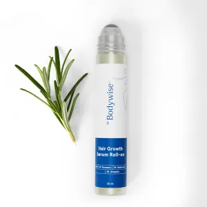 Be Bodywise Rosemary Hair Growth Serum Roll On 25 ml ?C 3% Rosemary, 3% Redensyl & 2% Anagain | DHT-Blocking Scalp Serum Boosts Oxygen Flow, Reduces Hair Fall | Paraben/Sulfate-Free | Women & Men