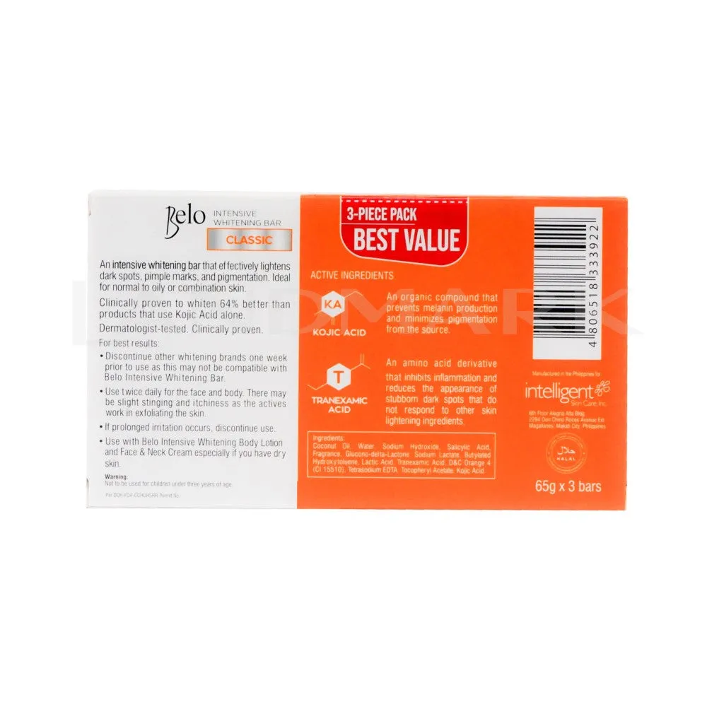 Belo B2G1 Kojic Classic Bar Soap 65g