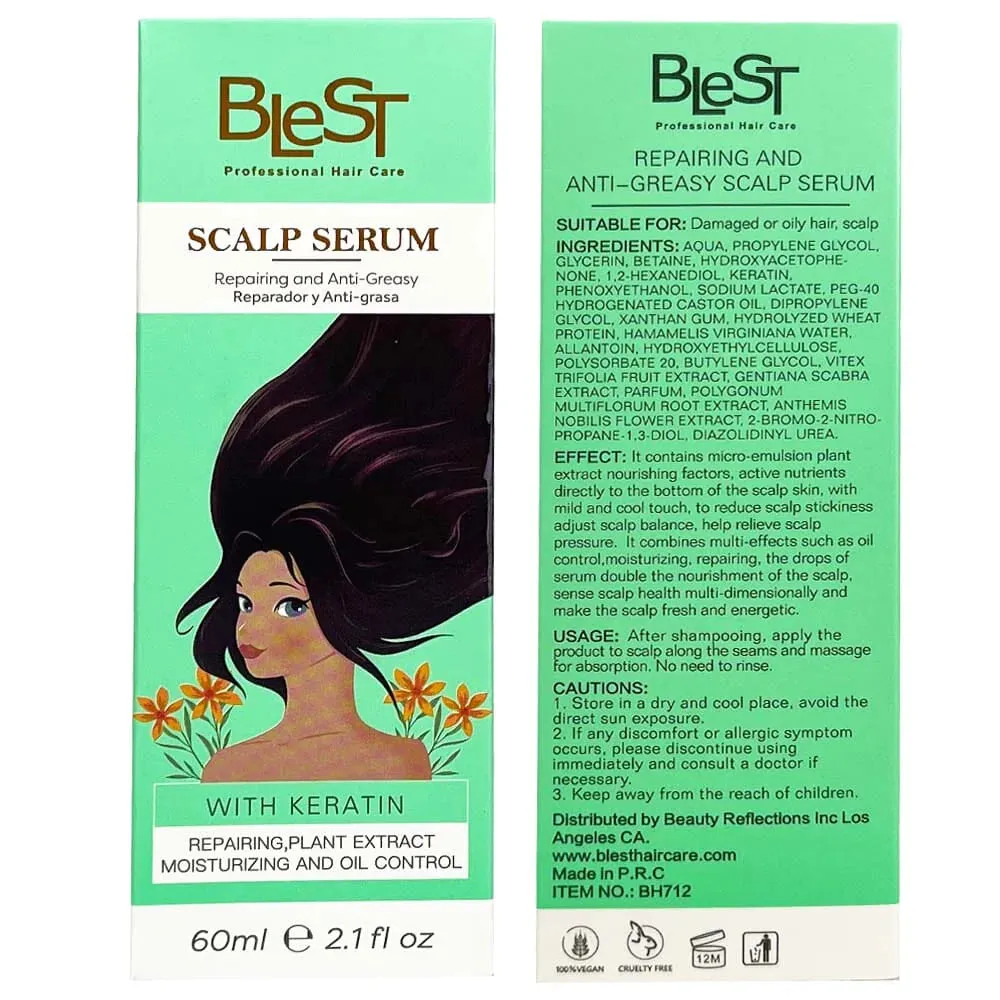 Blest Professional Hair Care - Scalp Serum Repairing and Anti-Greasy