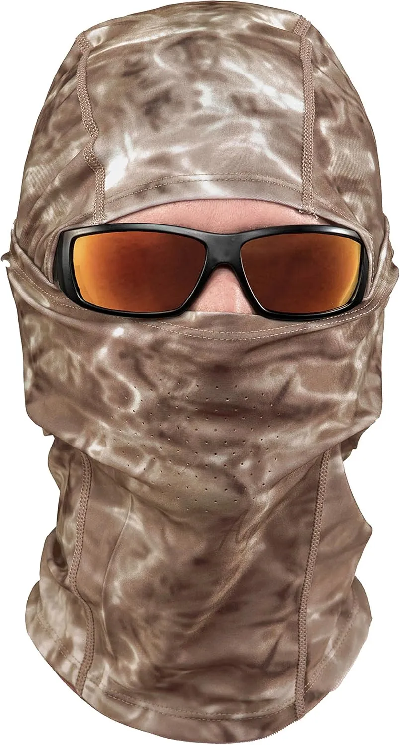 Cool Weather Mens Face Mask UPF50  Sun Wind Helmet Liner Balaclava