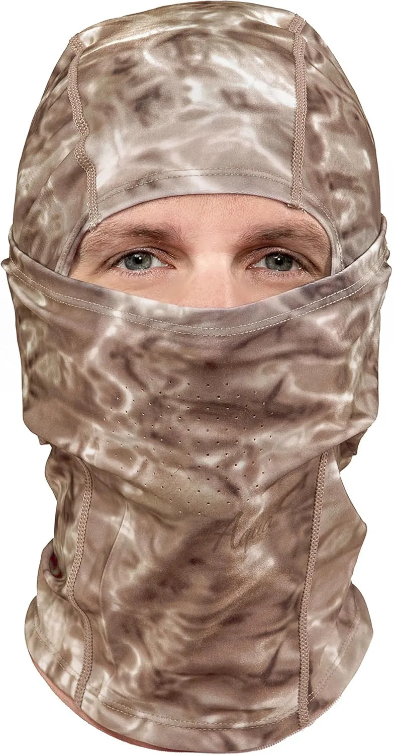Cool Weather Mens Face Mask UPF50  Sun Wind Helmet Liner Balaclava