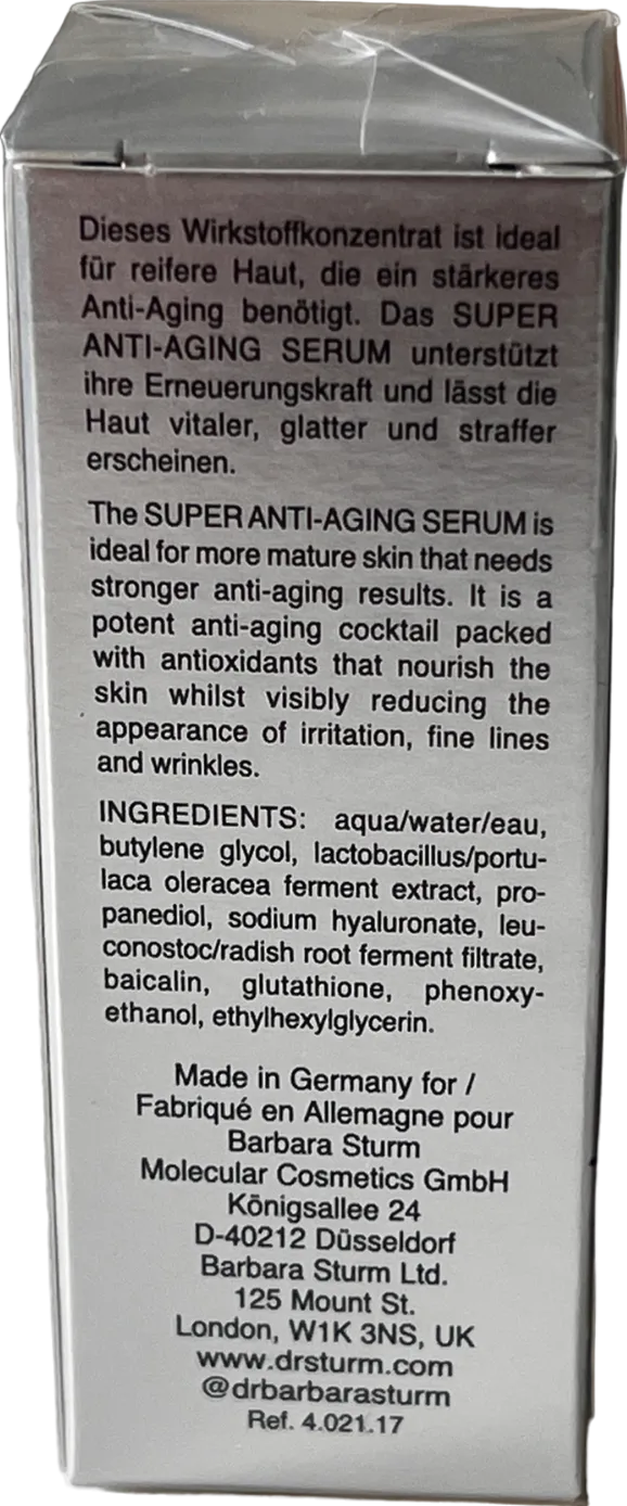 DR. Barbara Sturm Mini Super Anti-aging Serum 10ml