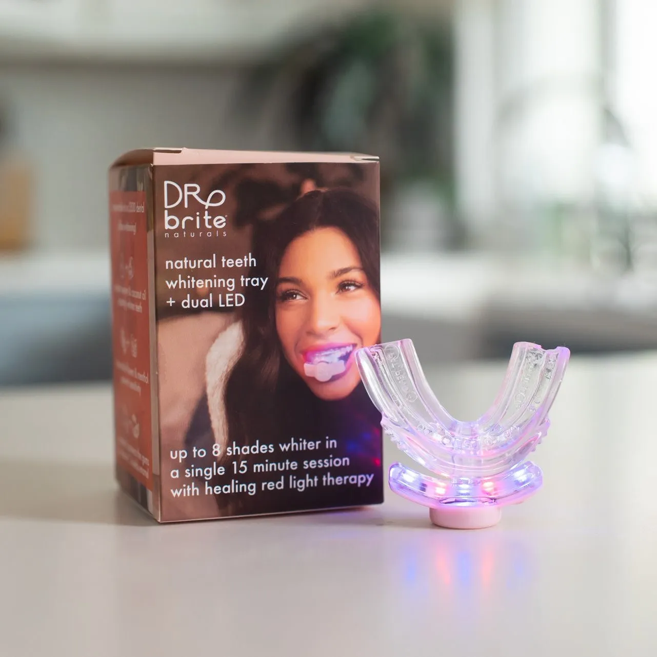 Dual LED Teeth Whitening System