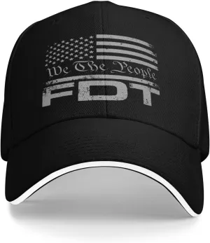 Fdt Hat Fuck for Prison We The People Impeach Anti Prisoner Baseball Cap Trucker Hat Black