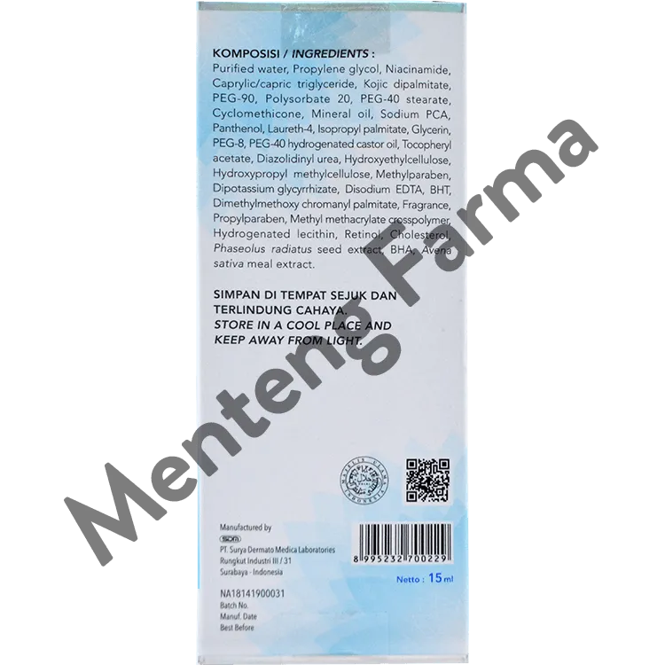 Melanox Premium Whitening Serum 15 ML - Serum Pemutih Wajah