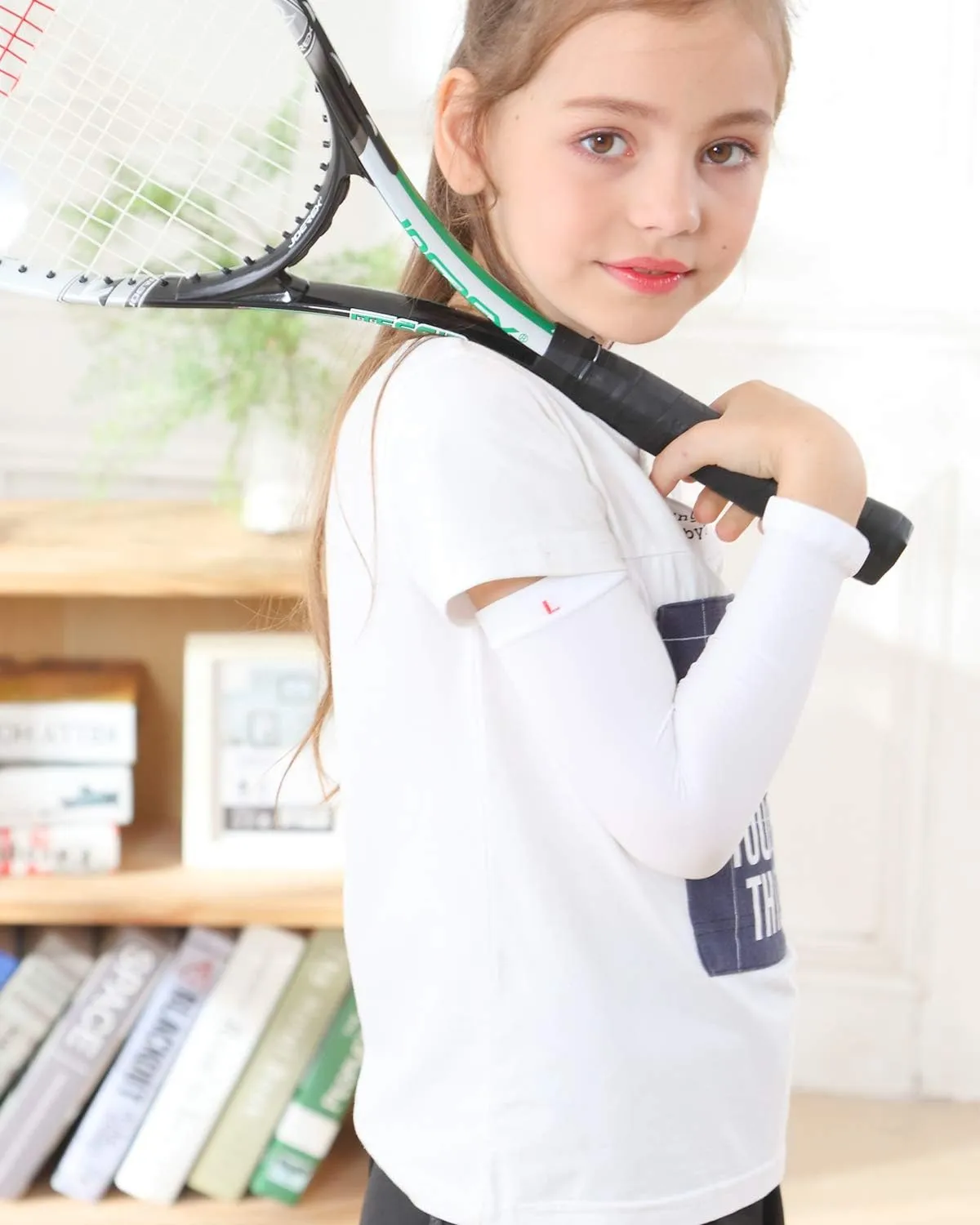 Newbyinn Arm Sleeves for Kids Child Toddlers, Age 1-7, UV Sun Protection, Cooling Sleeves to Cover Arms