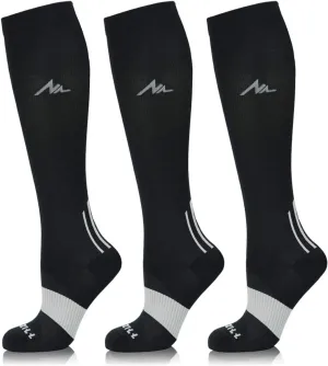 NEWZILL Medical Compression Socks for Women & Men Circulation 20-30 mmHg, Best for Running Athletic Hiking Travel Flight Nurses