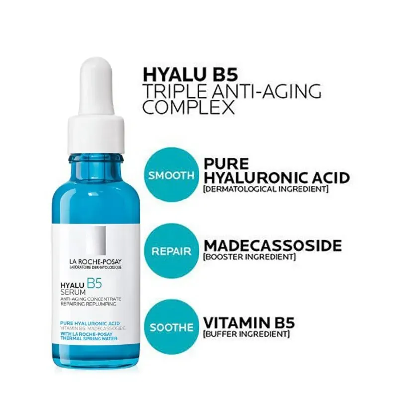 Original LA ROCHE POSAY Skin Care Set (Effaclar, Niacinamide, Retinol Serum, Sunscreen, Cicaplast, Cream Oil Control, Foaming Cleanser)