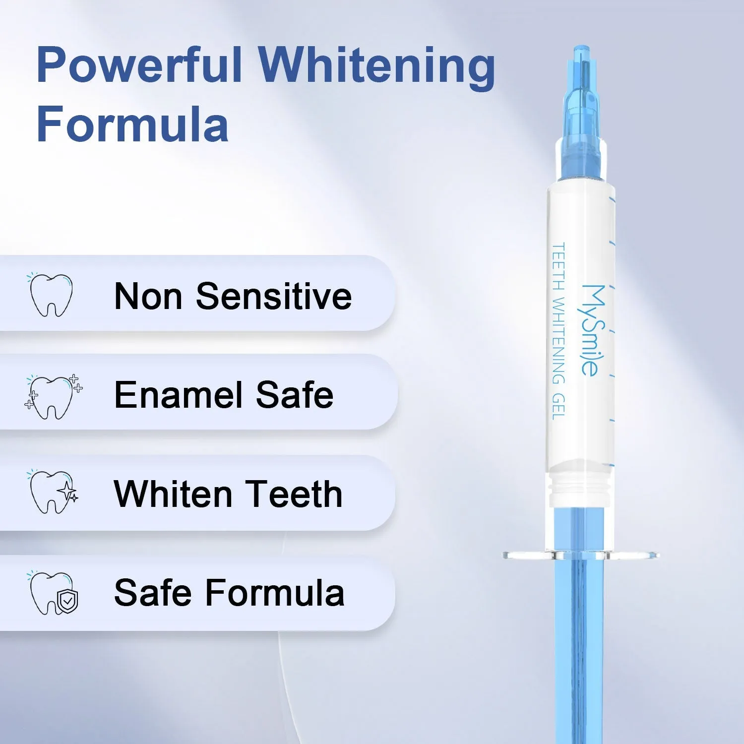 Original Teeth Whitening Kit with Portable Mouthwash Bundle