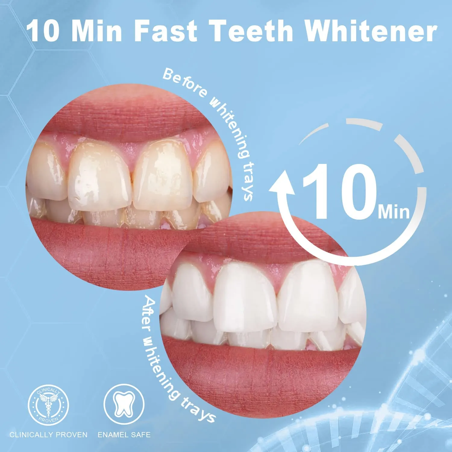 Pro Teeth Whitening with LED Light Duo Pack