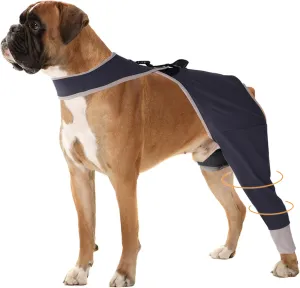Rear Leg Recovery Sleeve, Comfortable, Bite-Resistant, Breathable, Wound Protection, Cone Collar Alternative, S