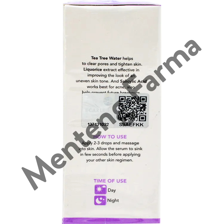 Scarlett Whitening Acne Serum 15 ML - Serum Untuk Kulit Berjerawat