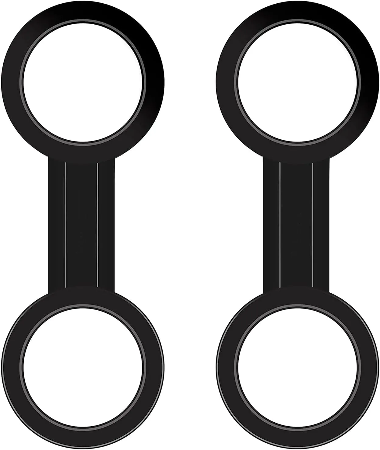 SIXQJZML 2 Pieces Scuba Diving Dive Snorkeling Silicone Snorkel Mask Strap Keeper Holder Clip Retainer Attachment Gear Spare Part Accessories