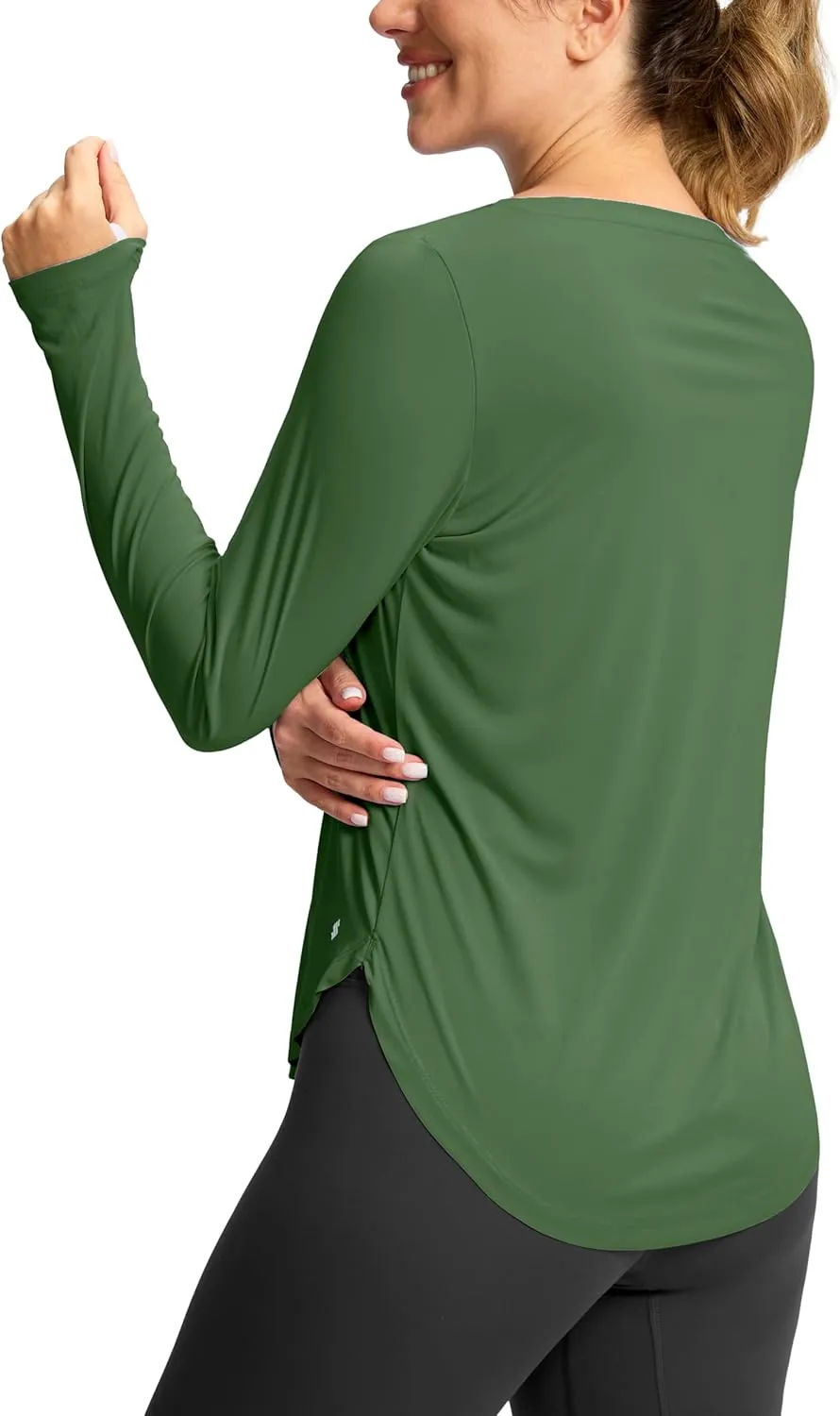 Soothfeel Women's Sun Shirts UPF 50  UV Protection Lightweight Quick Dry SPF Long Sleeve Workout Hiking Tops Outdoor Clothing