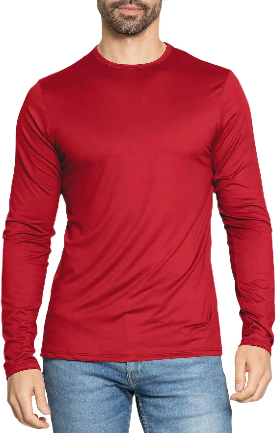 STRETCH IS COMFORT Boy's and Men's Oh So Soft Long Sleeve Top | Youth S-Adult 3X