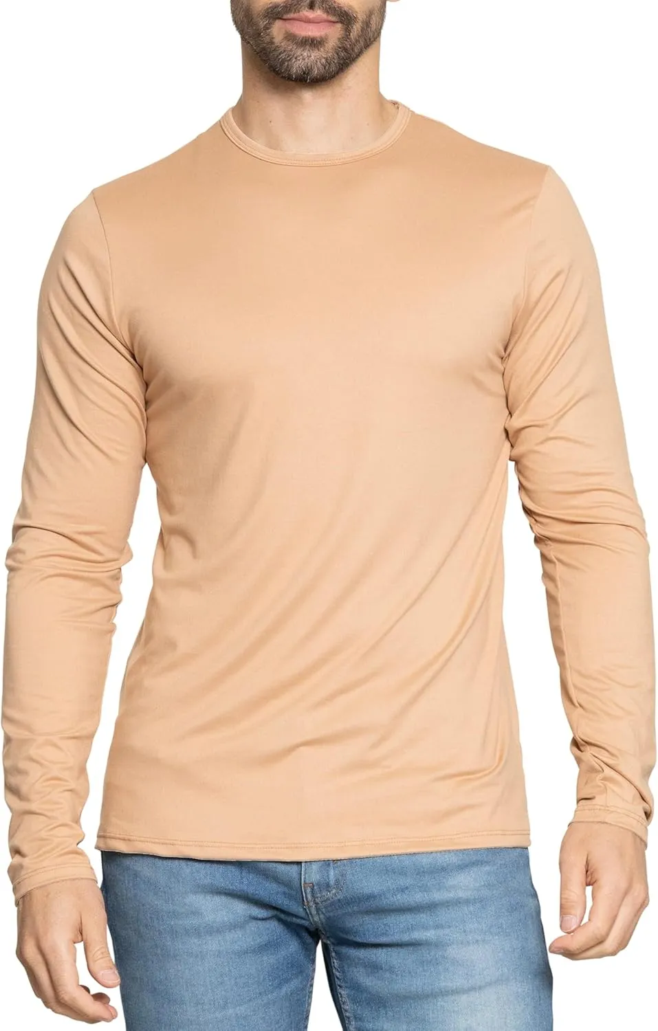 STRETCH IS COMFORT Boy's and Men's Oh So Soft Long Sleeve Top | Youth S-Adult 3X
